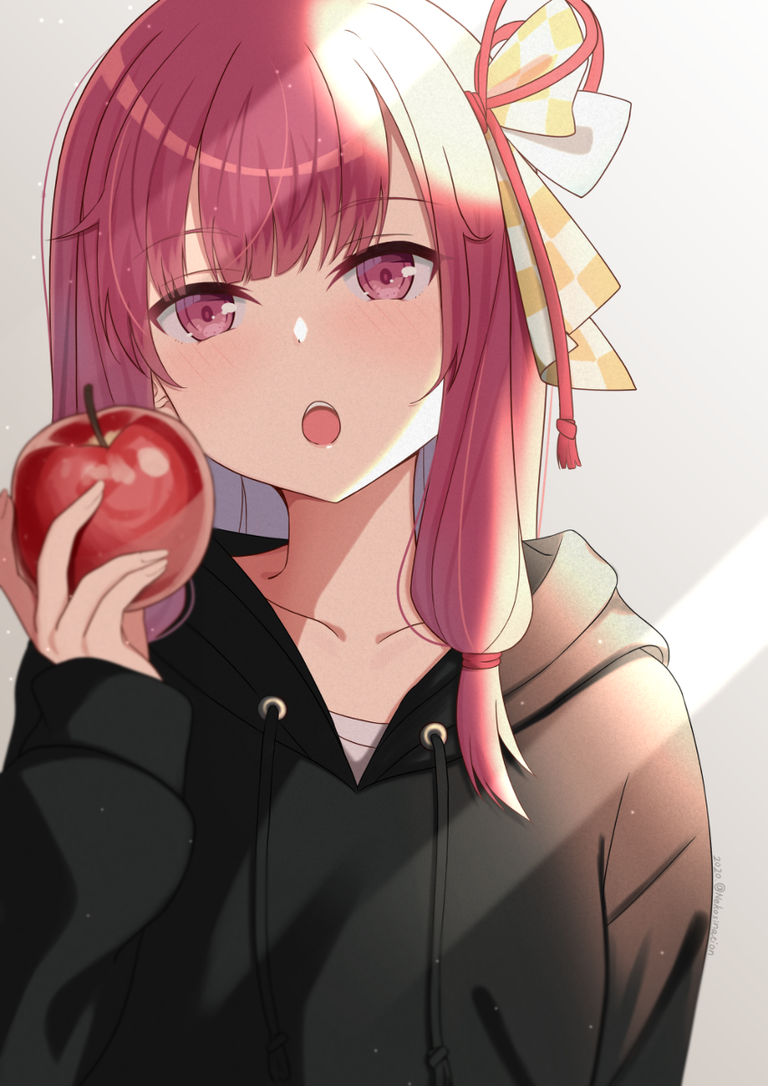 红果实的诱惑 – 苹果插画特辑 –